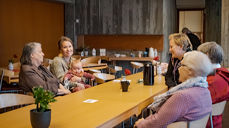 Ida Maria på besøk under Åpen kirke 26. januar