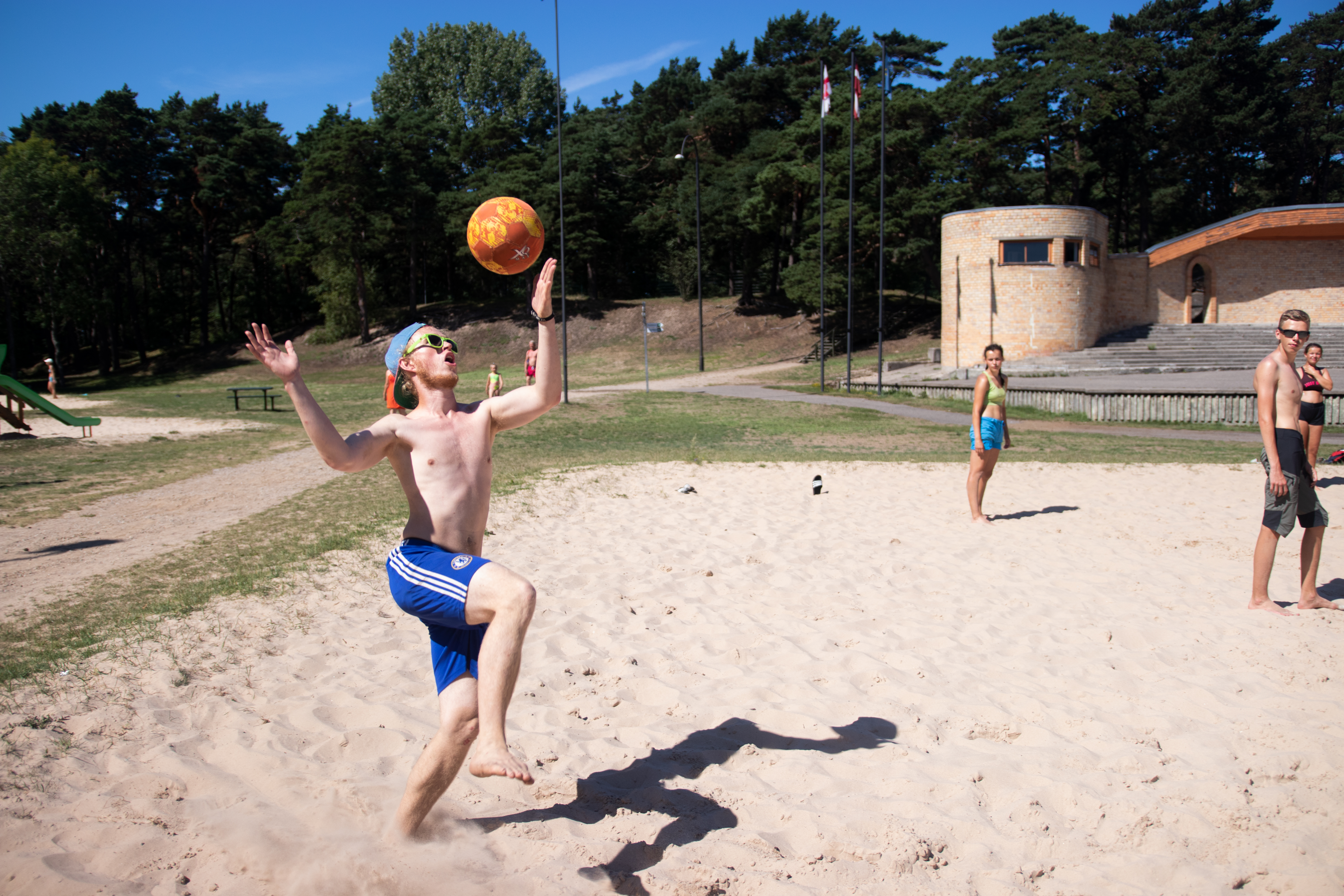 Foto: Birk Øren - volleyballturnering på utenlandstur