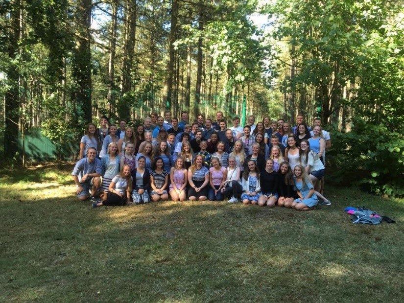 Bilde av ungdomsarbeidet fra tur til Italia for noen år siden