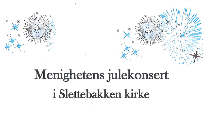 Velkommen til Menighetens julekonsert!