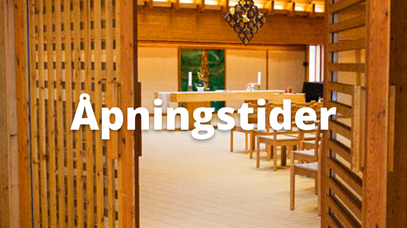 Mandag, tirsdag, torsdag og fredag er Vera Botnen på kontoret i kirken.