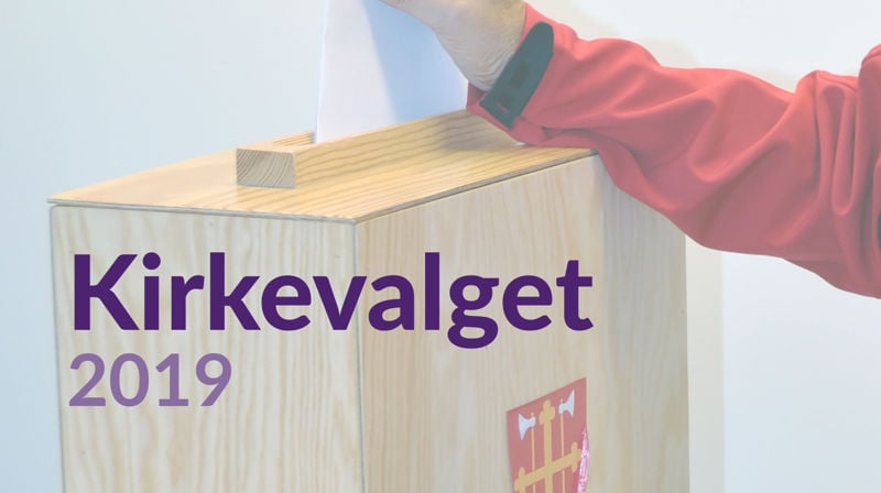 Valgresultater kirkevalget 2019