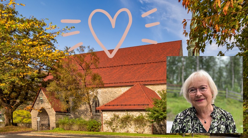 Guri Haaland har vært redaktør for menighetsbladet vårt de siste årene. 