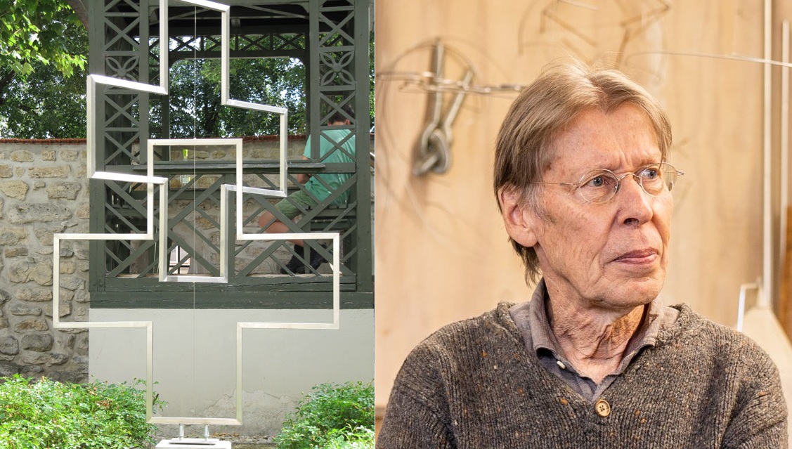 Kunstner Reinhard Haverkamp stiller ut flere av sine arbeider i Storetveit kirke.