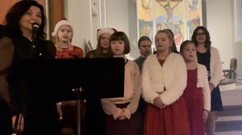 Julen 2021 i Ytre Arna kyrkje