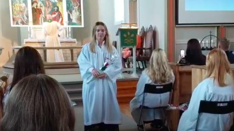 Konfirmasjon i Ytre Arna kyrkje aug.2021
