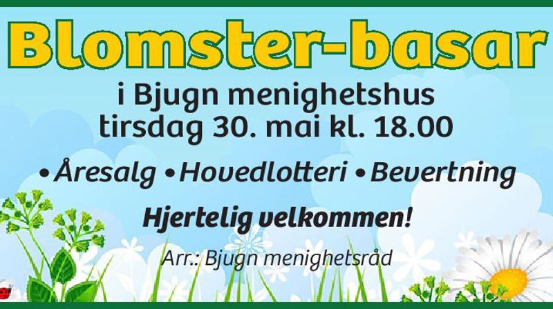 Blomsterbasar