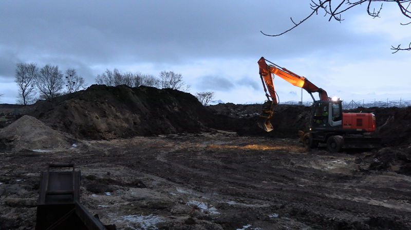 Rehabilitering av felt 1-26 på Bodø kirkegård.