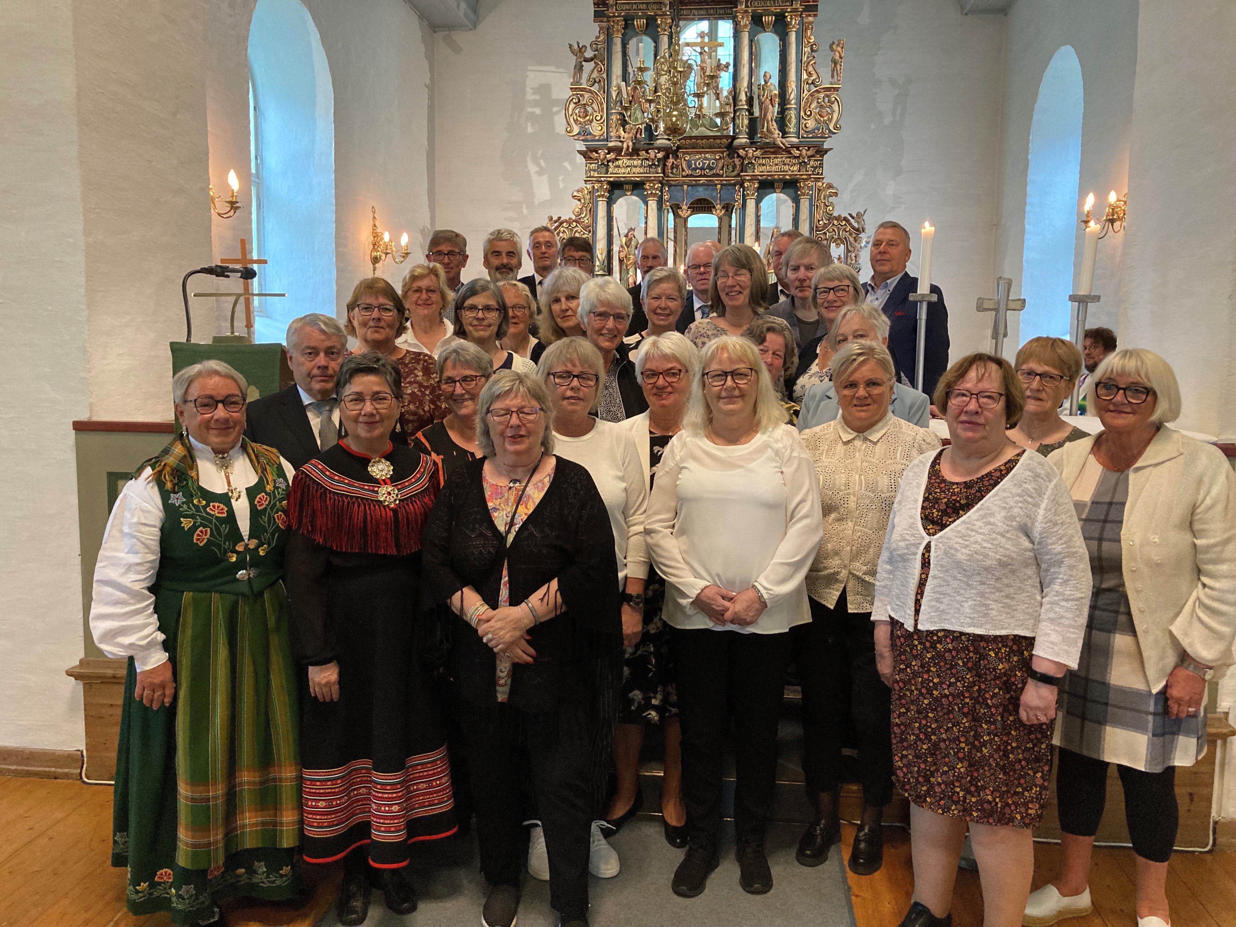 Markering av Gullkonfirmanter i Bodin