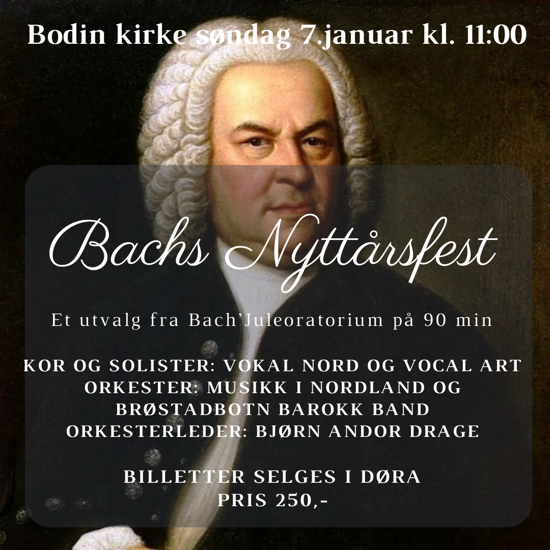 Bach's Nyttårsfest i Bodin Kirke
