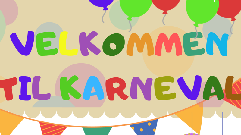 Velkommen til karnevalfest i Hunstad kirke!!