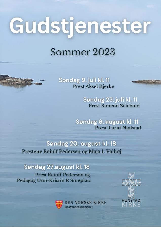 Sommer 2023 i Hunstad kirke