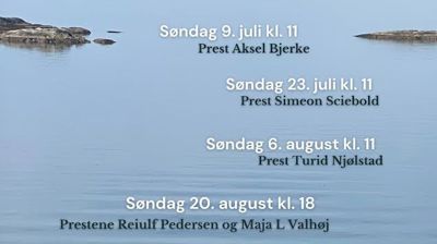 Sommer 2023 i Hunstad kirke
