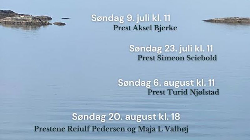 Sommer 2023 i Hunstad kirke