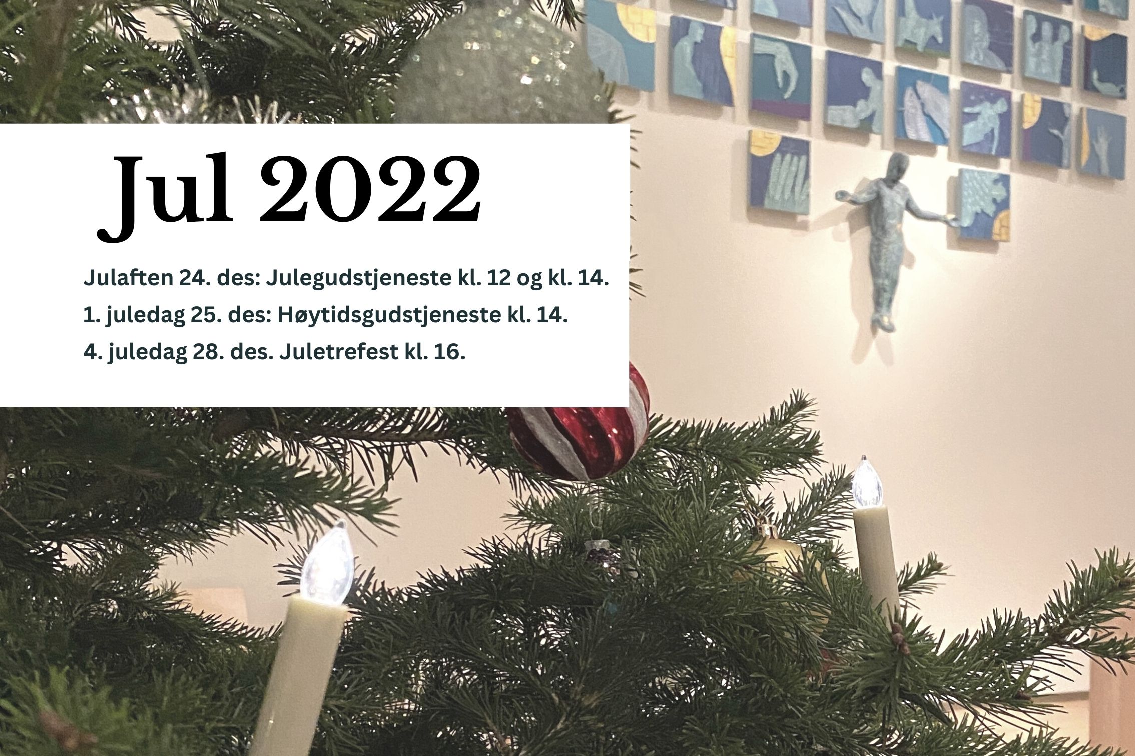 Velkommen i kirka i julen