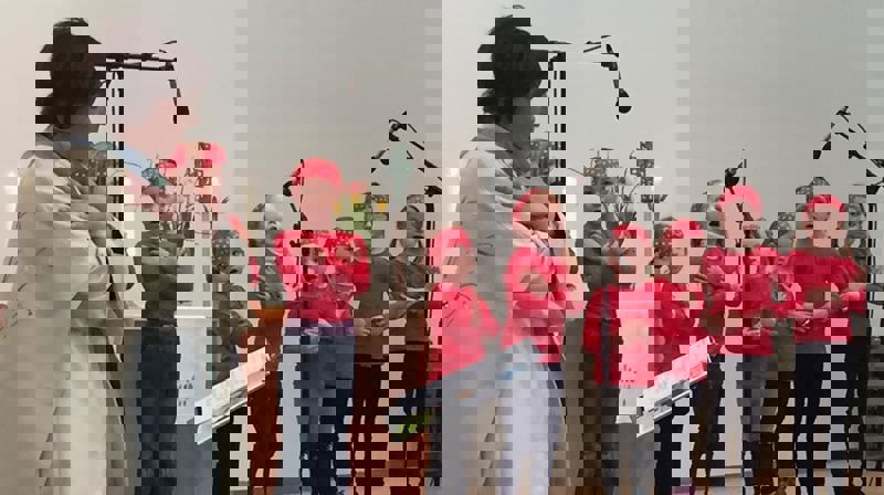 Gudstjeneste med Stefanusalliansen