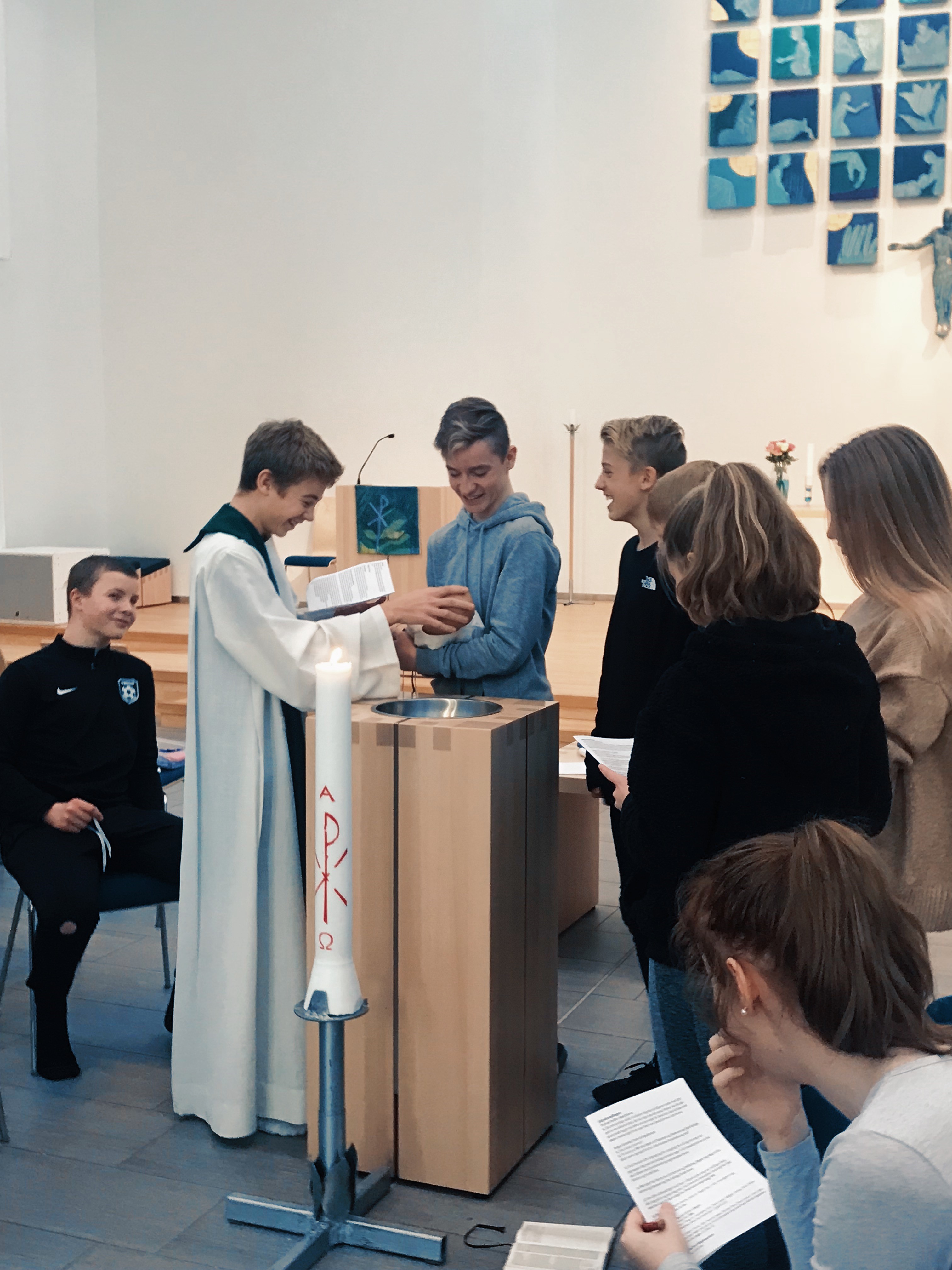 Konfirmanter 2018-2019.