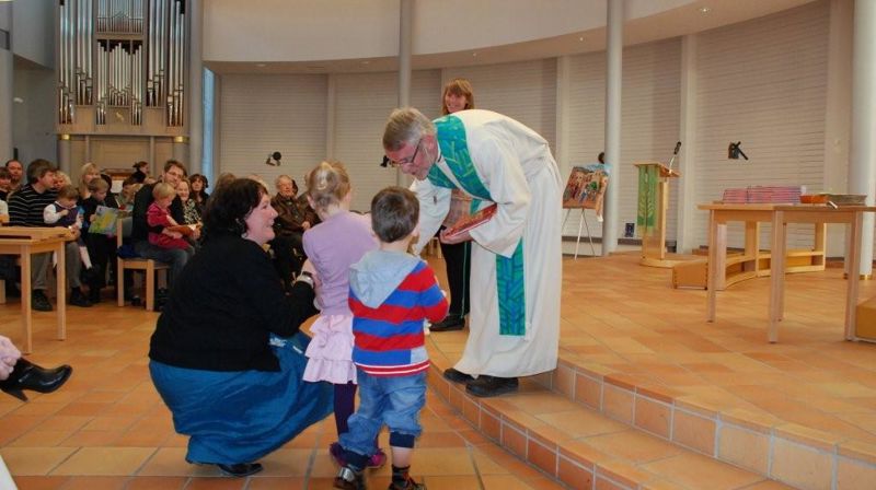 Hver søndag feires det gudstjeneste i Rønvik kirke.