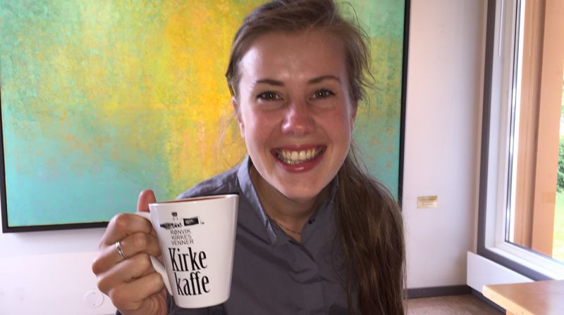 Kristin Jenssen, prestevikar som elsker kirkekaffe