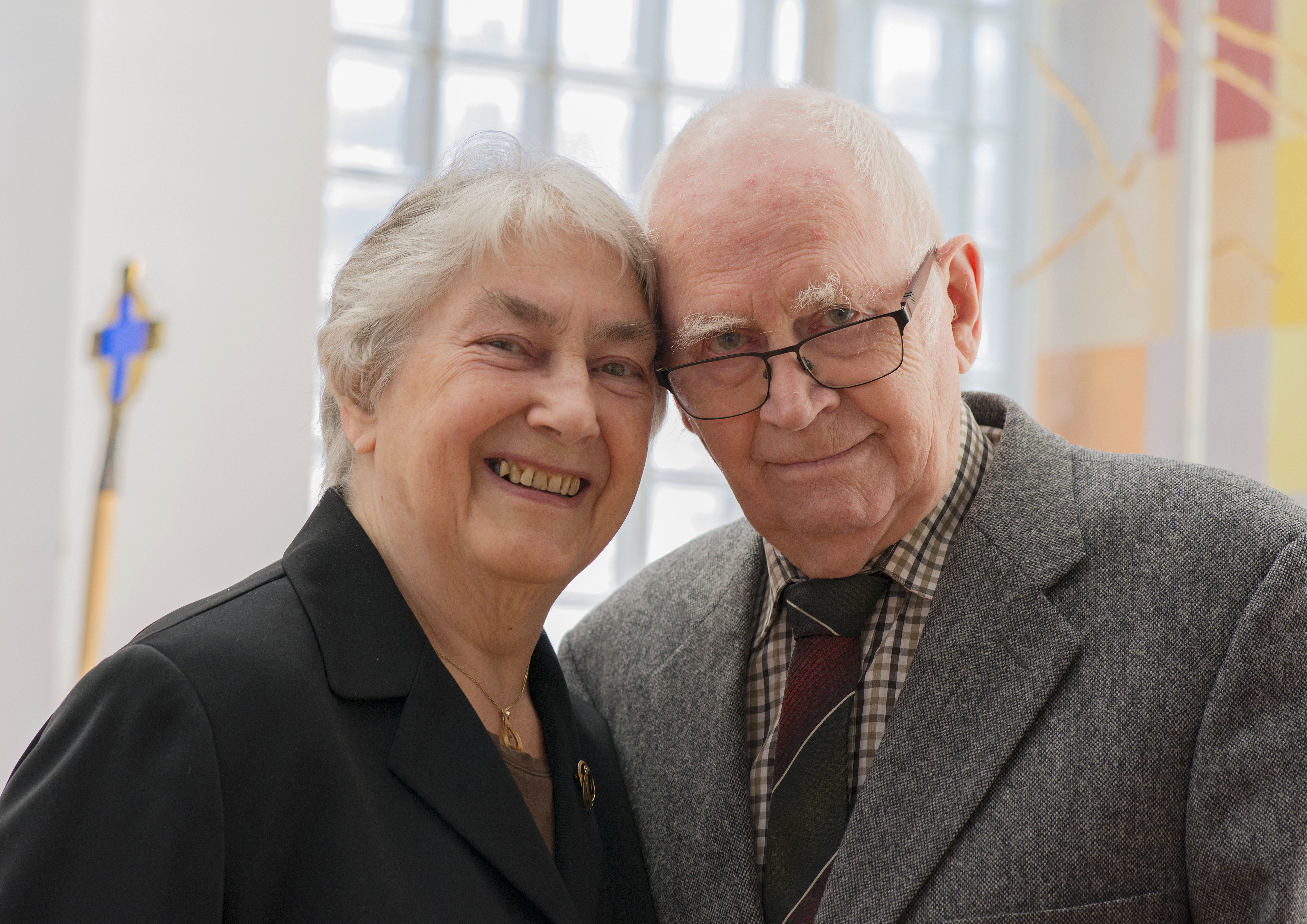 For Irene og Torolv Brennsund var Rønvik kirke et svar på bønner da den sto ferdig for 20 år siden.Foto: Arvid Larsen