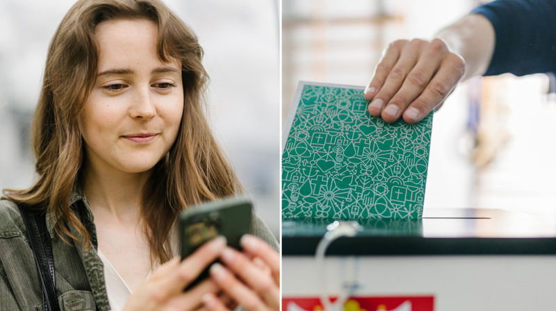 Du kan forhåndsstemme digitalt og fysisk fra 10.august 2023 Foto: Kirkerådet