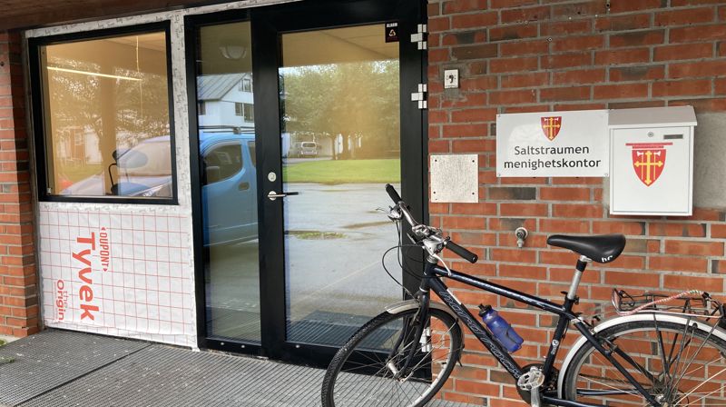 Saltstraumen menighetskontor er flyttet inn i nye lokaler.