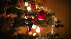 Foto: Den norske kirke. Juletrepynt.
