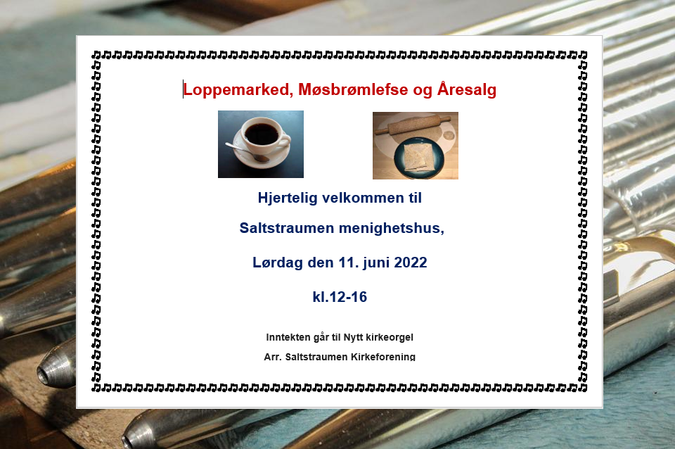 Velkommen til loppemarked