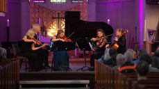 Bilde av musikere fra Spire. Fotograf: Henrik Dvergsdal.