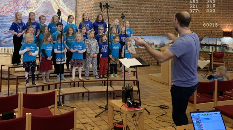 CD-innspilling i Tverlandet kirke