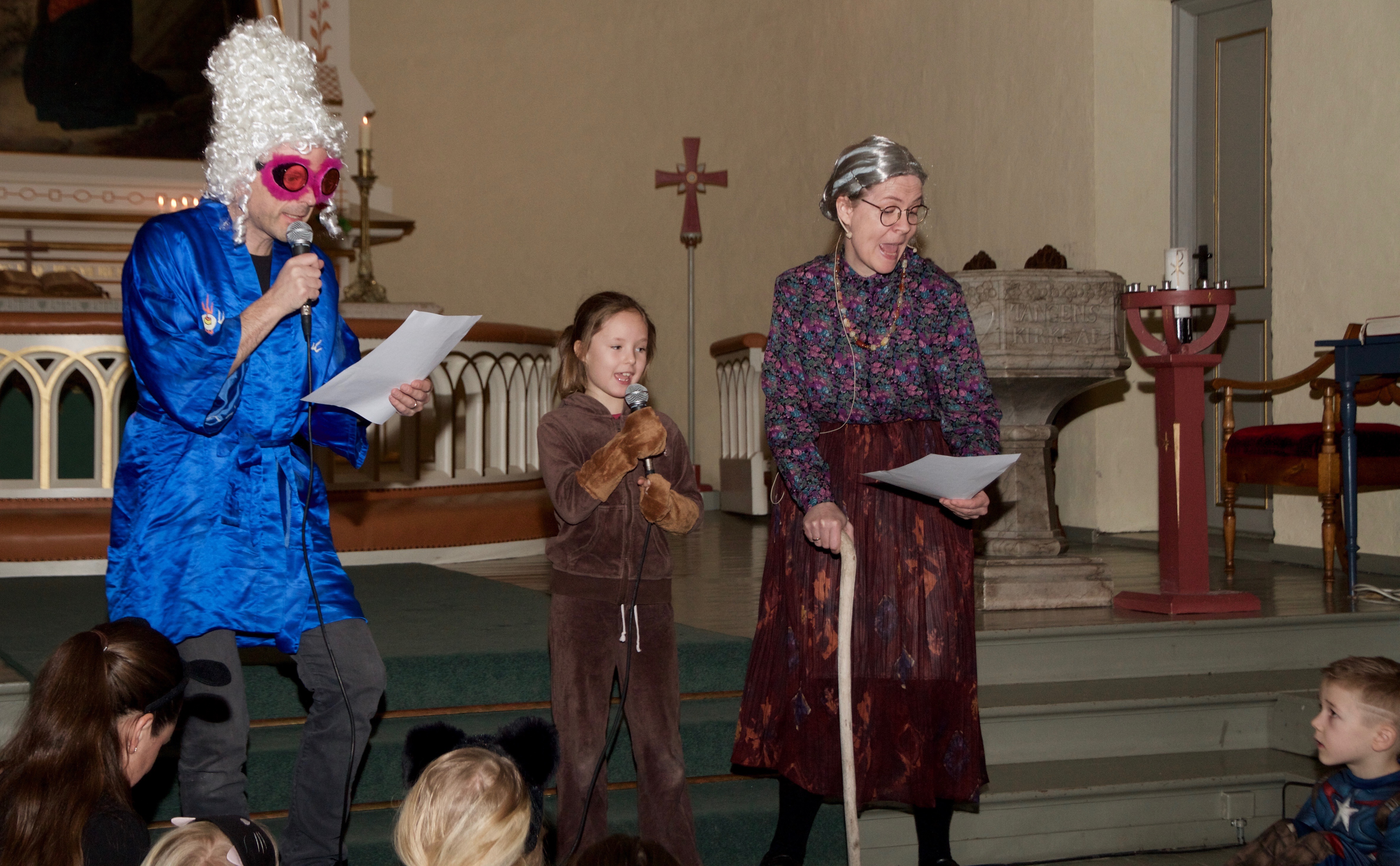 Karneval i Tangen kirke søndag 16. februar klokka 11-13.30.