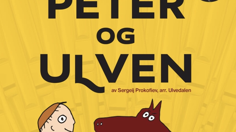 Peter og ulven - 18. oktober klokka 12.30 i Tangen kirke.