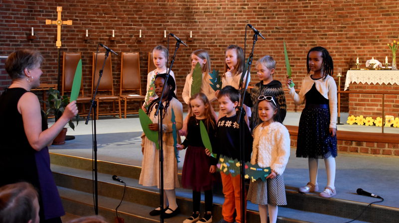 Minigospel i Åssiden kirke