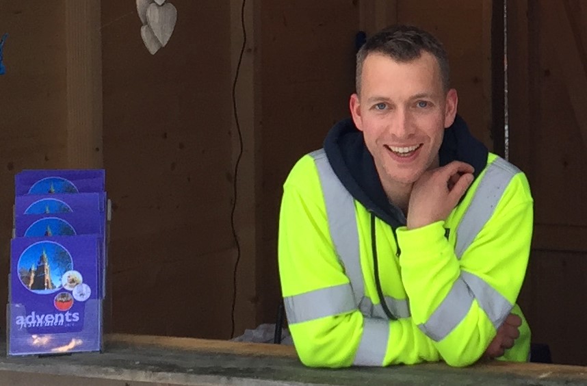 Vår nye kirketjener Morten Løberg Strand (Foto: Per Erik K. Brodal)