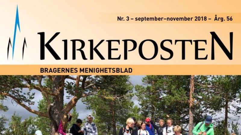 Her kan du lese høstnummeret, nr. 3-2018 av Kirkeposten