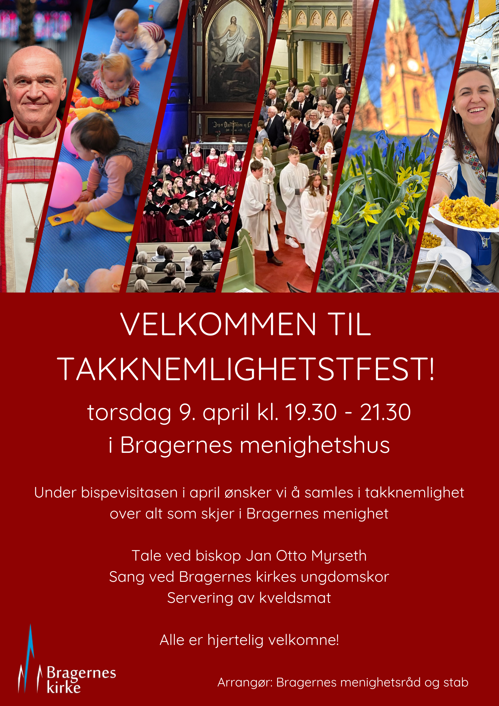 Plakat takknemlighetsfest