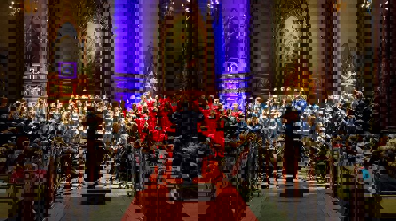 Velkommen til korenes konsert "Star carol"