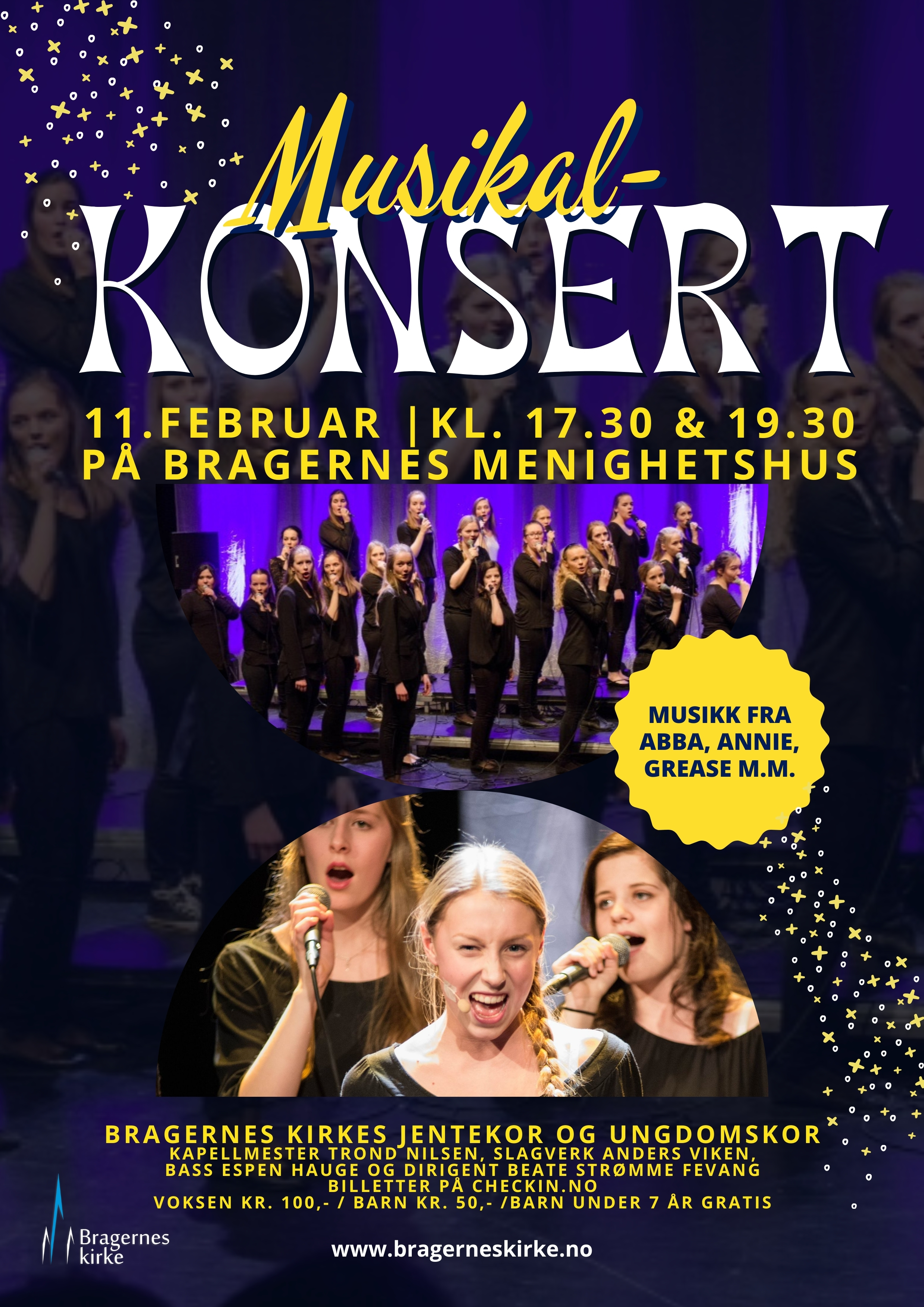 Plakat musikalkonsert