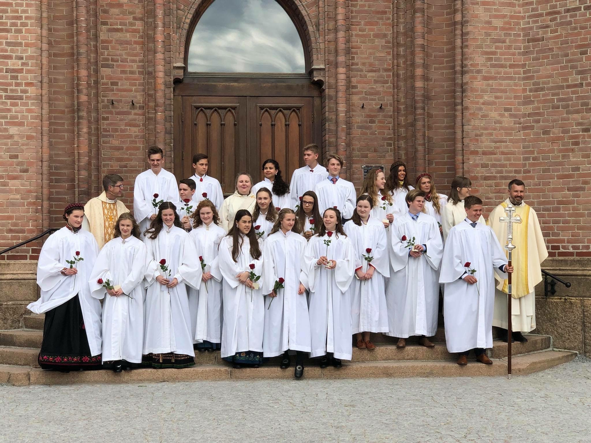 Konfirmant 2025 i Bragernes kirke