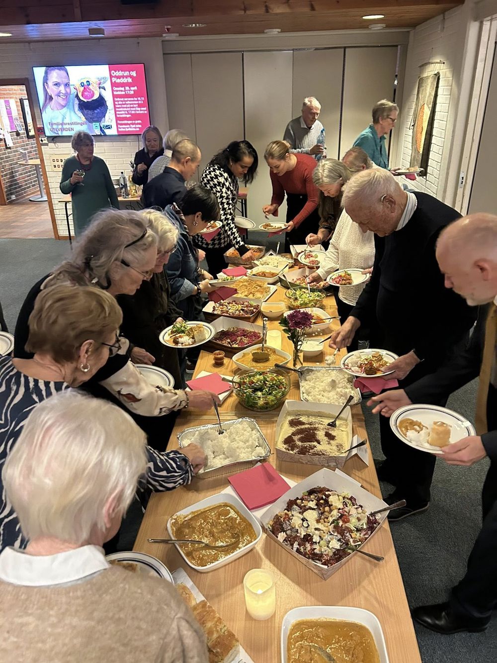 Nydelig variert buffet