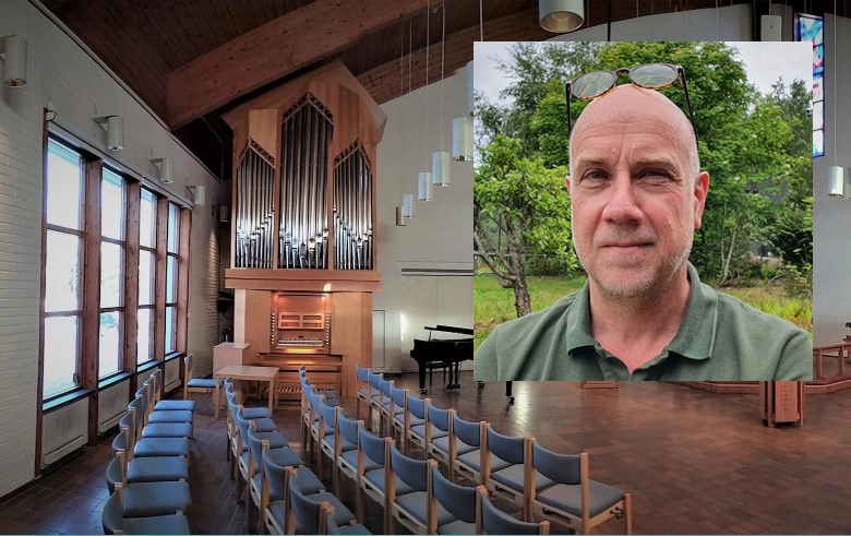 Abram Bezuijen spiller Goldbergvariasjonene i Fjell kirke