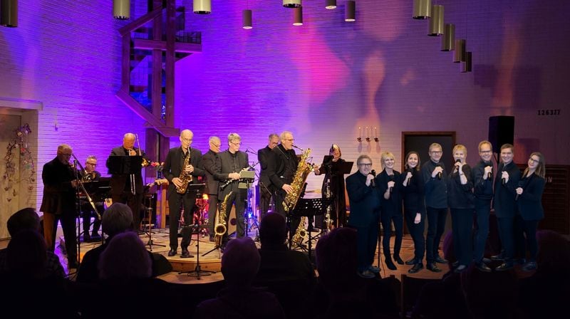 Julekonsert med SwingCompagniet og Fine Blend