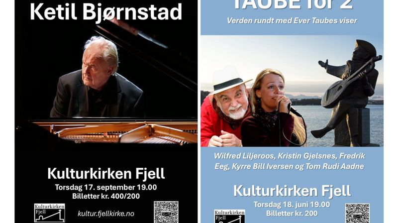 Plakater til kulturkveldene