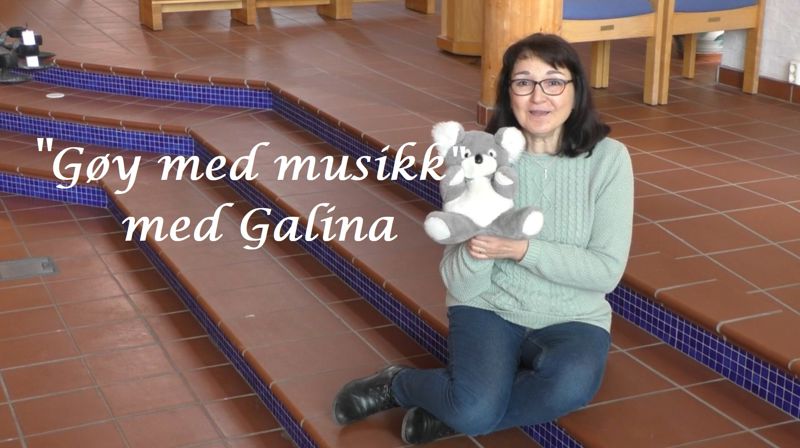 "Gøy med musikk" med Galina