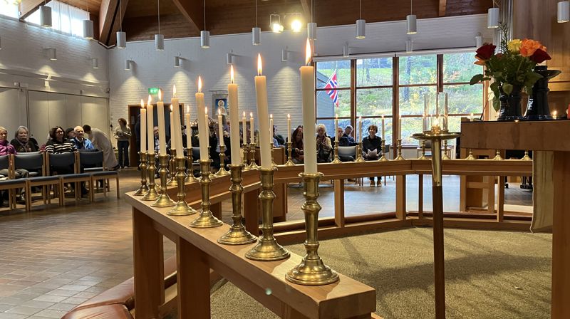 Allehelgensdag i Fjell kirke