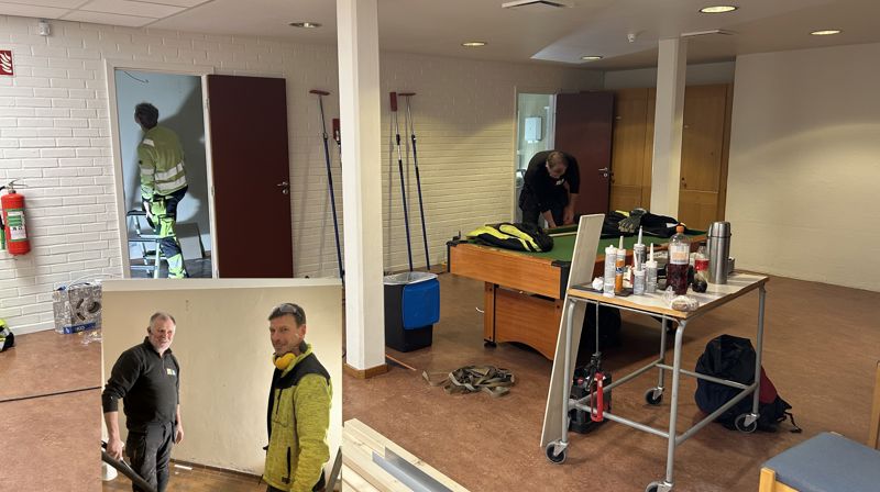 Toalettene nede fikses