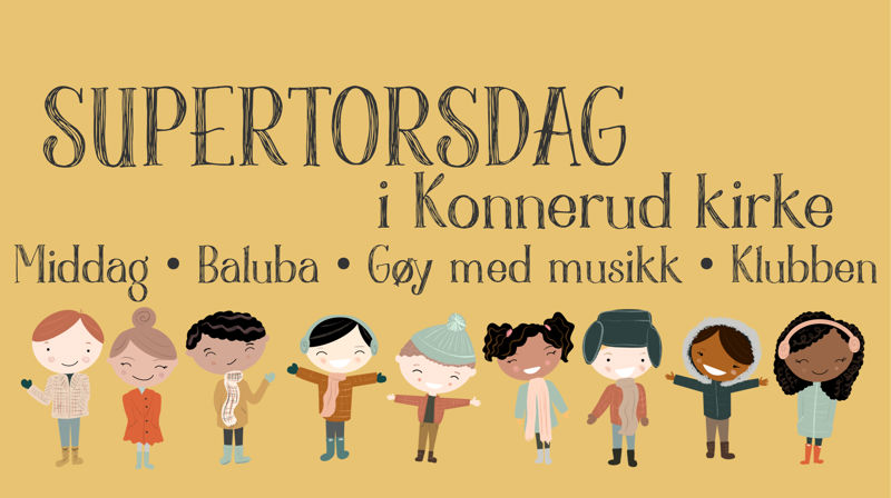 Supertorsdag i Konnerud kirke