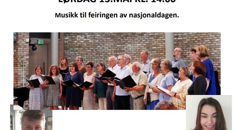 Konsert 13. mai i Mjøndalen kirke