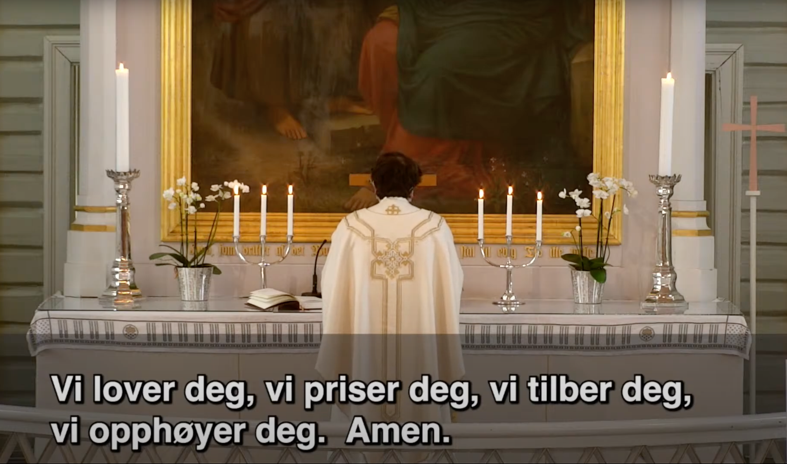 Velkommen til gudstjeneste med påmelding!