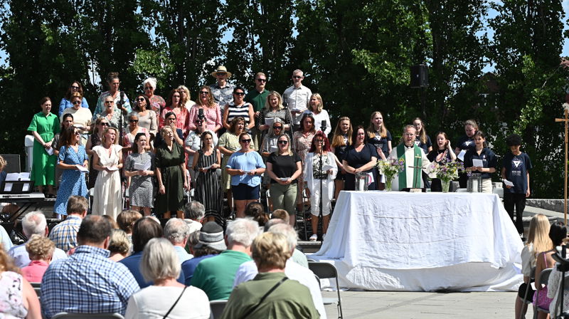 Bilde fra Torgmessa i 2023 - Foto: Svenn Ivar Skaarerverket